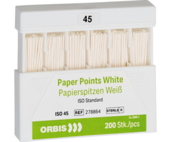 Papierspitzen, weiß