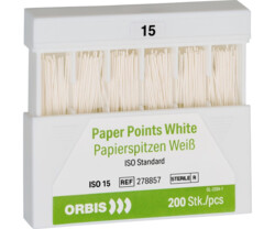 Papierspitzen, weiß