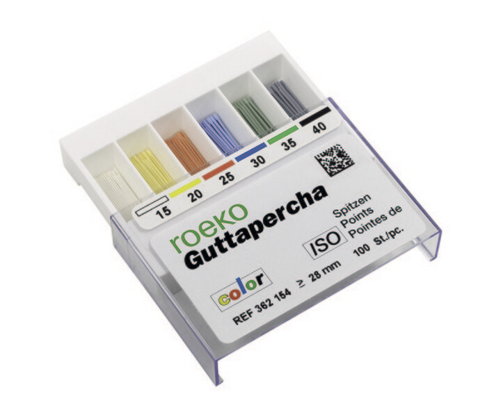 Roeko Guttaperchaspitzen  ISO-Color