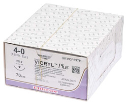Vicryl plus violett geflochten