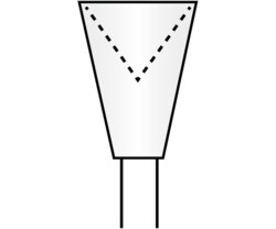Identoflex Composite Polierer montiert